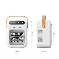 Mini Air Cooler Fan Metal Grille Humidifying Fan Quiet Functioning