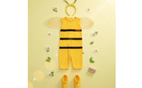 Kids Bee Costume Versatile Use Honey Bee Performance Costume Honeybee Dress-up Ensemble Breathable Honeybee Costume Ensemble