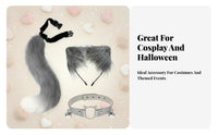 2 Pieces Fingerless talon Gloves Furry Texture creature Paw Gloves Warm and Soft