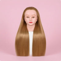Hair Styling Practice Head Natural Look Hairdressing Mannequin Head