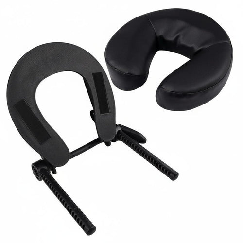 Massage Bed Headrest Space-Saving Adjustable Massage Face Cradle for Spa