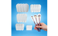 20 Pieces Makeup Brush Head Cover Stitched Seams Makeup Brush Protector