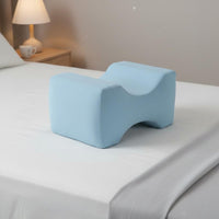 Knee Positioning Cushion Light Blue Side-Lying Cushion Hypoallergenic