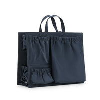 Tote Bag Insert Organizer Wipeable Material Tote Bag Organizer Water-Resistant Handbag Storage Divider for Moms, Travel