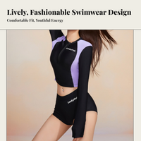 UPF long sleeve swimsuit for women