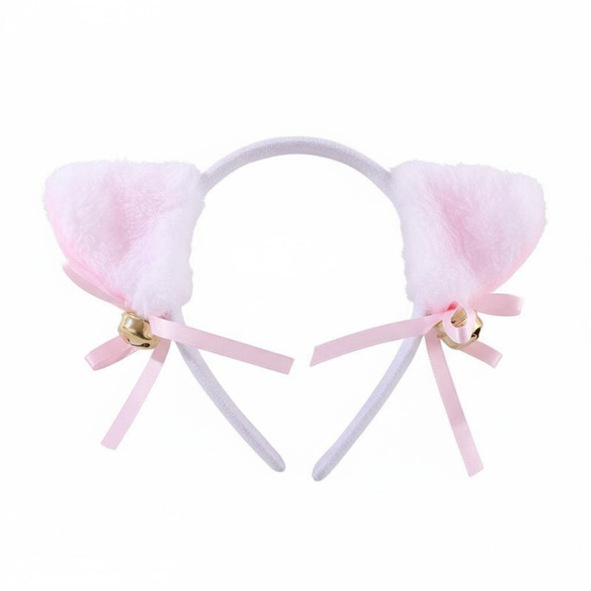 Soft Cat Ear Headband Cute Design Cat Girl Cosplay Ears Headband with Chime S Soft and Comfortable Furry Creature Ear Hair Hoop