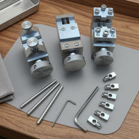 3 Pieces Metal Timepiece Strap Tool Set Knurled Knobs Watch Bracelet Link Remover Set Compact