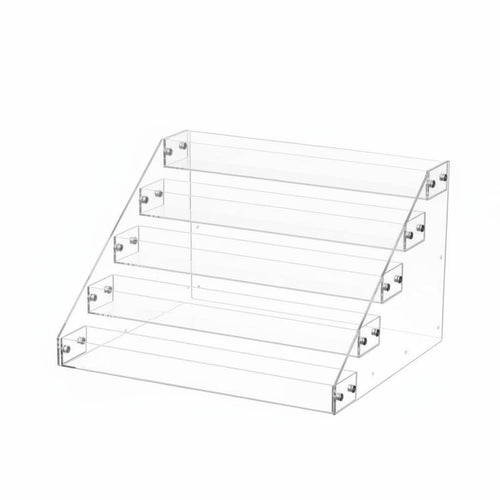 Acrylic Display Riser Multi-Functional Clear Tiered Stand Multifunctional