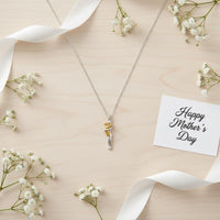 Mother Child Hug Locket Lightweight Hug Locket Necklace Comfort-Fit