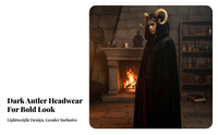 Devil Protrusion Headband Dimensional Antlers Devil Protrusion Hairband Cosplay Headwear Photo Prop Branch Headband Universal