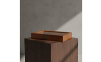 Clear Lid Wooden Box Long-Lasting Construction Wood Jewelry Storage Box Multipurpose Handmade for Hobbyists