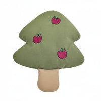 Sew-On Option Cartoon Tree Clothing Accessory Soft Textile Stuffed Tree Applique DIY for Teens, Fashion Enthusiasts, Bags, Shoes
