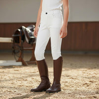 Children's Equestrian Pants Soft Cotton Young Equestrian Tights Breathable