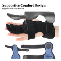 Adjustable Finger Brace All-Day Comfort Molded Plastic Adjustable Finger Splint