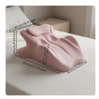 Couples Comfort Pillow Ergonomic Design Intimate Support Pillow