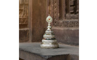 Mandala Offering Plate Stable Base Copper Alloy Mandala Ceremonial Supplies Easy to Clean Religious Supply Versatile Use