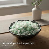 Five Color Crystal Gravel Natural Crystals Colored Crystal Chips
