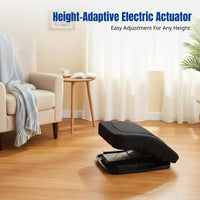 Elderly Lift Assist Pad, Electric Seat Riser, Sofa Chair Support, Adjustable Height, Remote Control Strap, Breathable Fabric