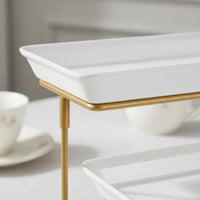 3 Tier Dessert Stand Reusable Tiered Tray Stable for Buffet