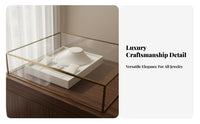 Necklace Earring Band Display Board Wear-Resistant Jewelry Set Display Tray Countertop Jewelry Presentation Tray Even Edges