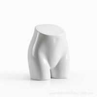 Female Hips Mannequin Glossy Lower Body Mannequin Freestanding Panty Display Form for Retailers, Boutique Owners, Retail Stores, Product Photography