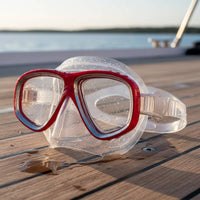 Adult Dive Mask Comfortable Fit Silicone Snorkel Mask Adjustable Strap