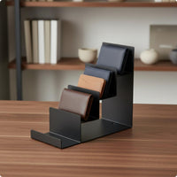 Floor-Standing Display Rack Stepped Design Tiered Display Rack