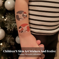 this assortmented skin art Sheet Made with Soybean Ink Temporary skin arts child-safe for Parents