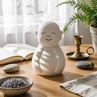 Breathing Figure Lamp Stress Relief Wellness Decor Color Changing for Relaxation