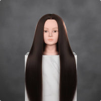 Hair Styling Practice Head Natural Look Hairdressing Mannequin Head
