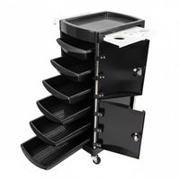 Hairstylist Rolling Trolley Multiple Drawers Multi-Drawer Salon Cabinet