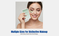 Crystal Shine Brow Sticker, Acrylic Tear Gem, Stage Makeup