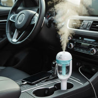 Car Humidifier Mini Car Aroma Dispenser Quiet Performance for Travel