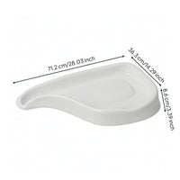 Shampoo Basin Reinforced Bedside Shampoo Basin Ergonomic for Bedridden Patients Women, Home Care, Assisted Living
