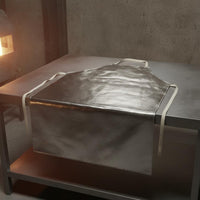 Aluminized Heat Apron Long-Lasting Retardant Apron Easy to Wipe Clean