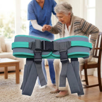 Transfer Belt with Thigh Straps Heavy Duty Gait Belt with Leg Straps Nylon