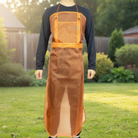 Mesh Mowing Apron Splash Proof Grass Apron Easy to Wear for Women, Men