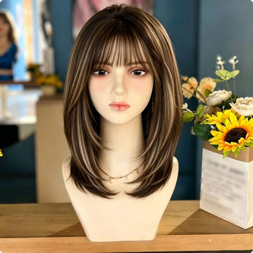 Hairpiece Display Head Smooth Surface Hairpiece Display Bust PVC