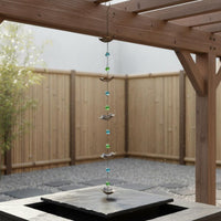 Rain Chain Soothing Sound Decorative Rain Chain Weather Resistant for Courtyard