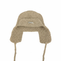 Women's Knit Hat, Warm Earflap, Adjustable, Soft