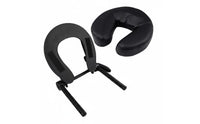 Ergonomic Design U-Shaped Headrest Pillow and Bracket Long-Lasting Construction Adjustable Massage Face Cradle Easy to Install for Salon