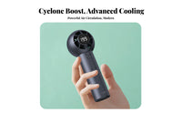199 Speeds Handheld Mini Fan Lightweight High Speed Personal Fan Pocket-Sized for Travelers