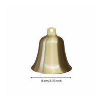 Brass Bell Loud Clear Sound Prosperity Wind Chime Vintage Design for Doorway