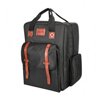 Hairdressing Bag Structured Makeup Tool Backpack Organizer for Hairdressers, Salon