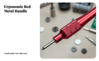 5 Point Pointed Screwdriver Non-Slip Handle 5 Prong Screwdriver for Professionals