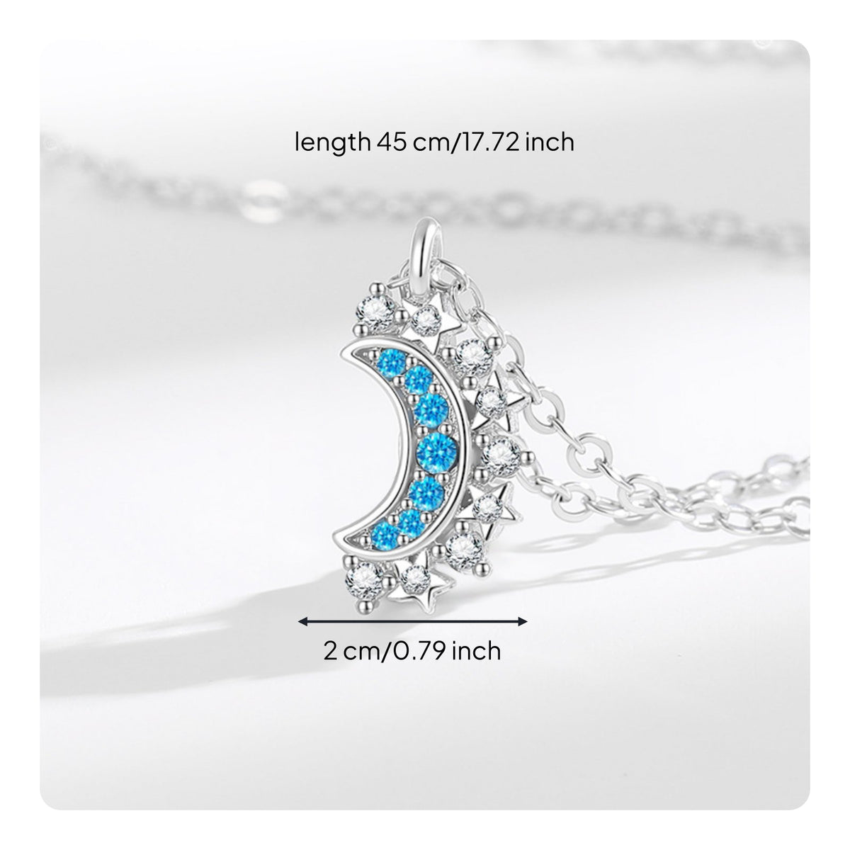 2 Pieces Attractive Couple's Necklace Meaningful Gift for Anniversary