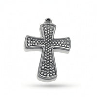 Cross Pendant with Loop Decorative Cross Dangle Charm Lightweight