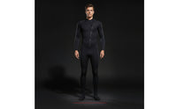 Long Sleeve Full-Body Wetsuit Close-Fitting One-Piece Wetsuit Stretch One Piece Swimsuit Streamlined for Surfers, Divers, Swimmers, Surfing, Snorkeling, Swimming