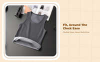 Men's Fleece Lined Thermal Vest for Winter