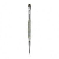 Double-Ended Nail Art Brush Fine Tip Beauty Tool Tapered Bristles